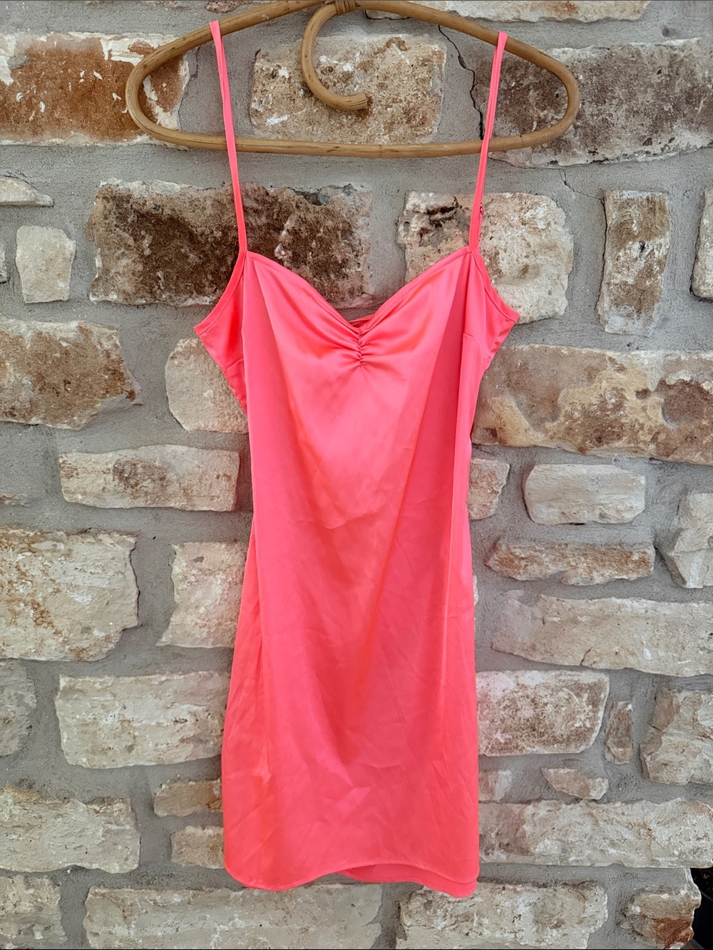 For Love & Lemons Pink Slip Dress